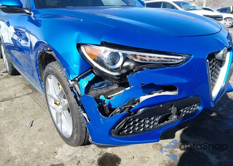 2018 Alfa Romeo Stelvio Ti Sport Awd z USA, uszkodzony, nr VIN ZASFAKNN7J7C01515